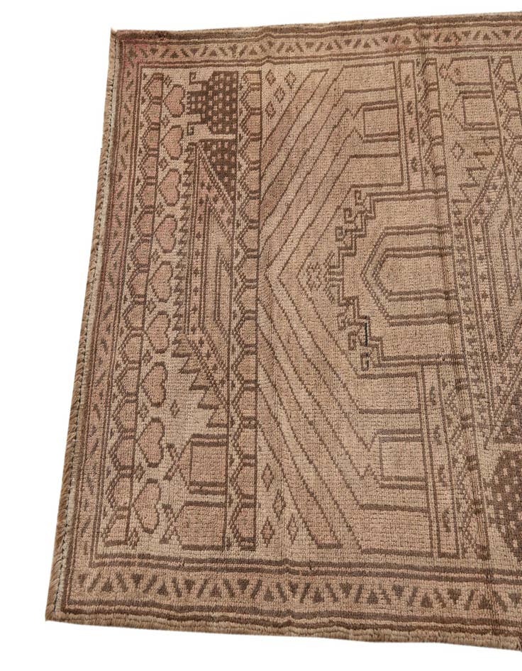 Detail image of 3' 2 x 4' 10  Hand Knotted Balouch Persian Wool Rug