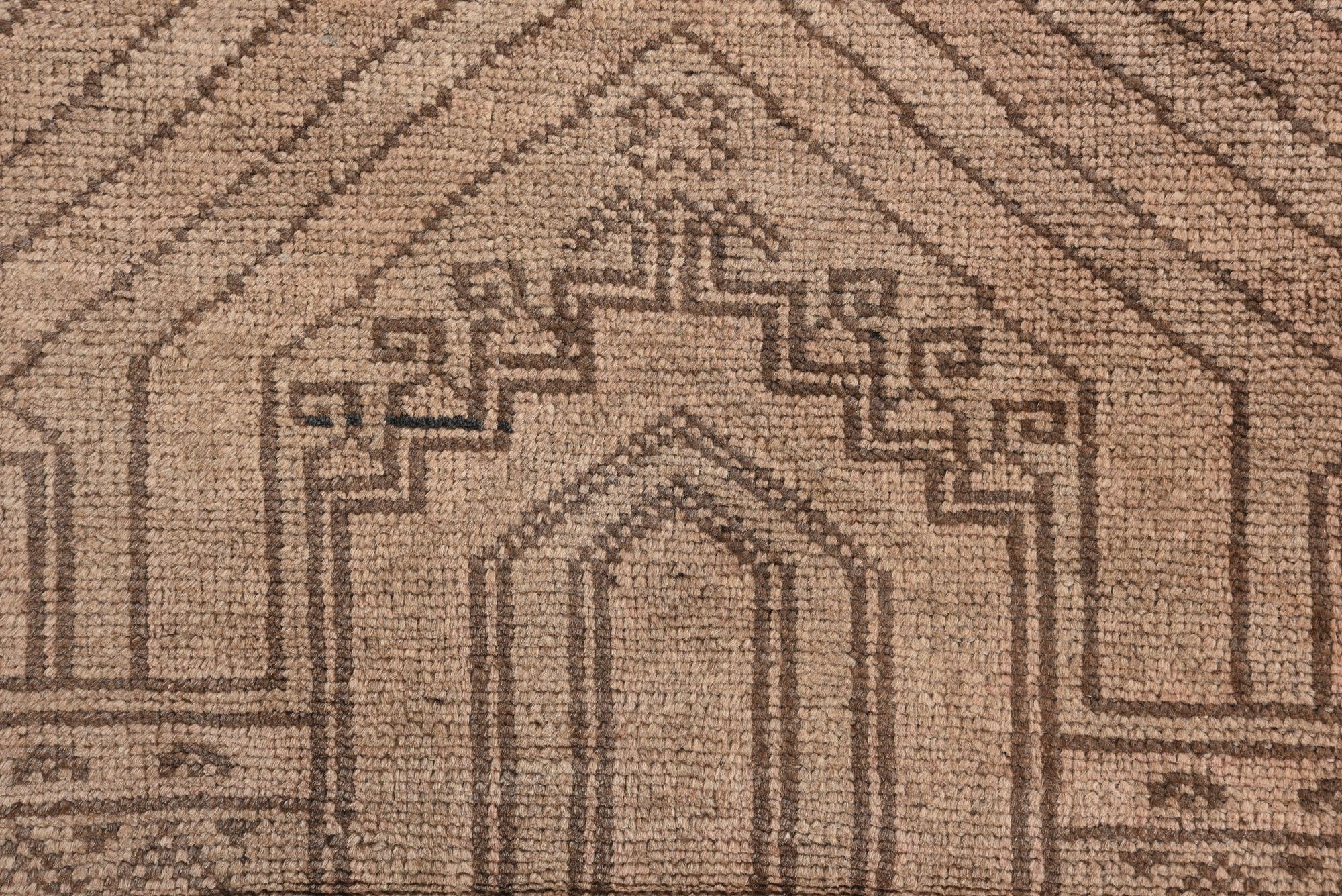 3' 2 x 4' 10 Hand Knotted Balouch Persian Wool Rug