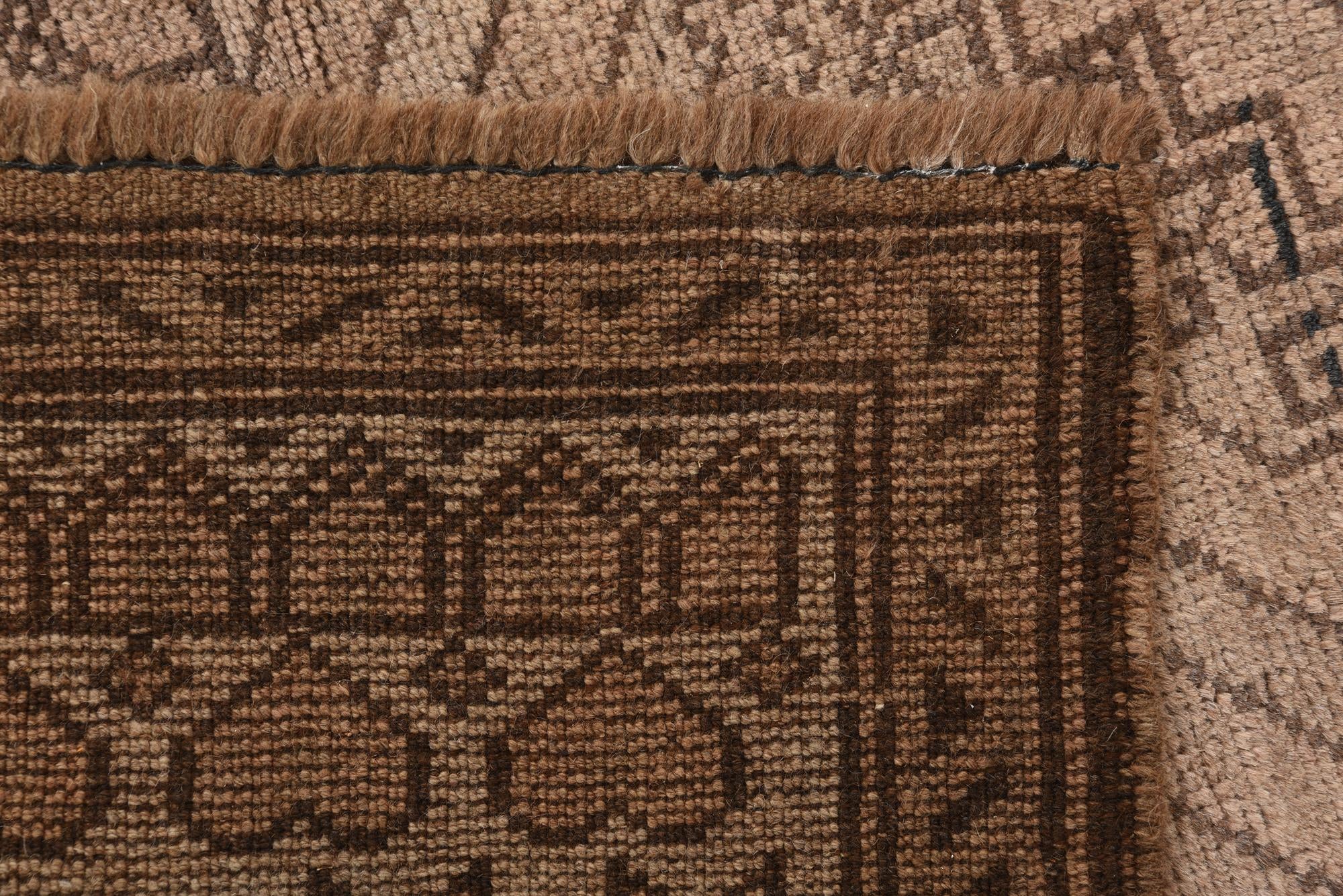 3' 2 x 4' 10 Hand Knotted Balouch Persian Wool Rug