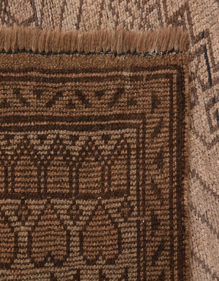 Detail image of 3' 2 x 4' 10  Hand Knotted Balouch Persian Wool Rug