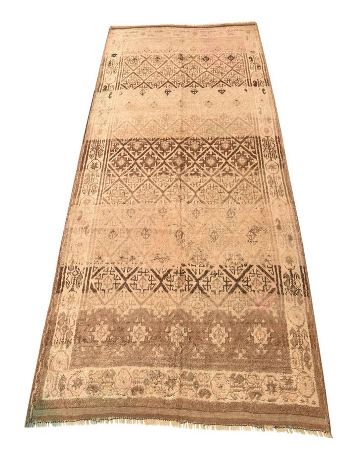 Detail image of 5' x 7' 5  Hand Knotted Balouch Persian Wool Rug