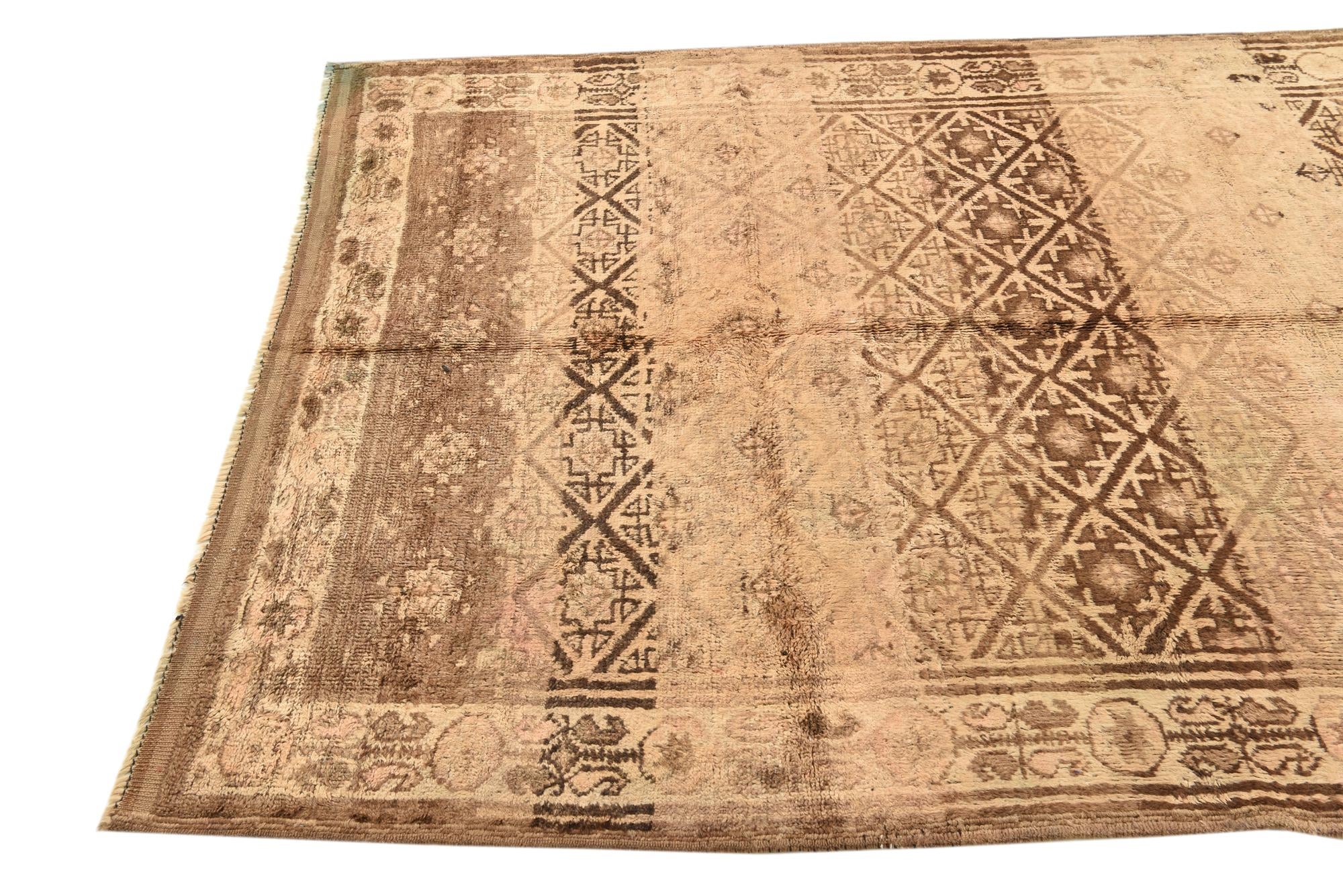 5' x 7' 5 Hand Knotted Balouch Persian Wool Rug