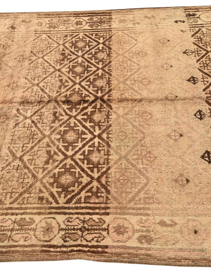 Detail image of 5' x 7' 5  Hand Knotted Balouch Persian Wool Rug
