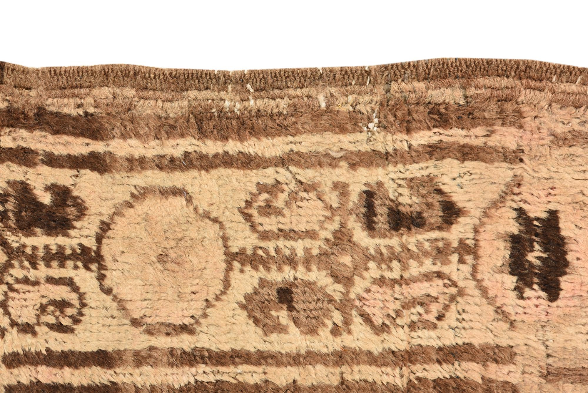 5' x 7' 5 Hand Knotted Balouch Persian Wool Rug
