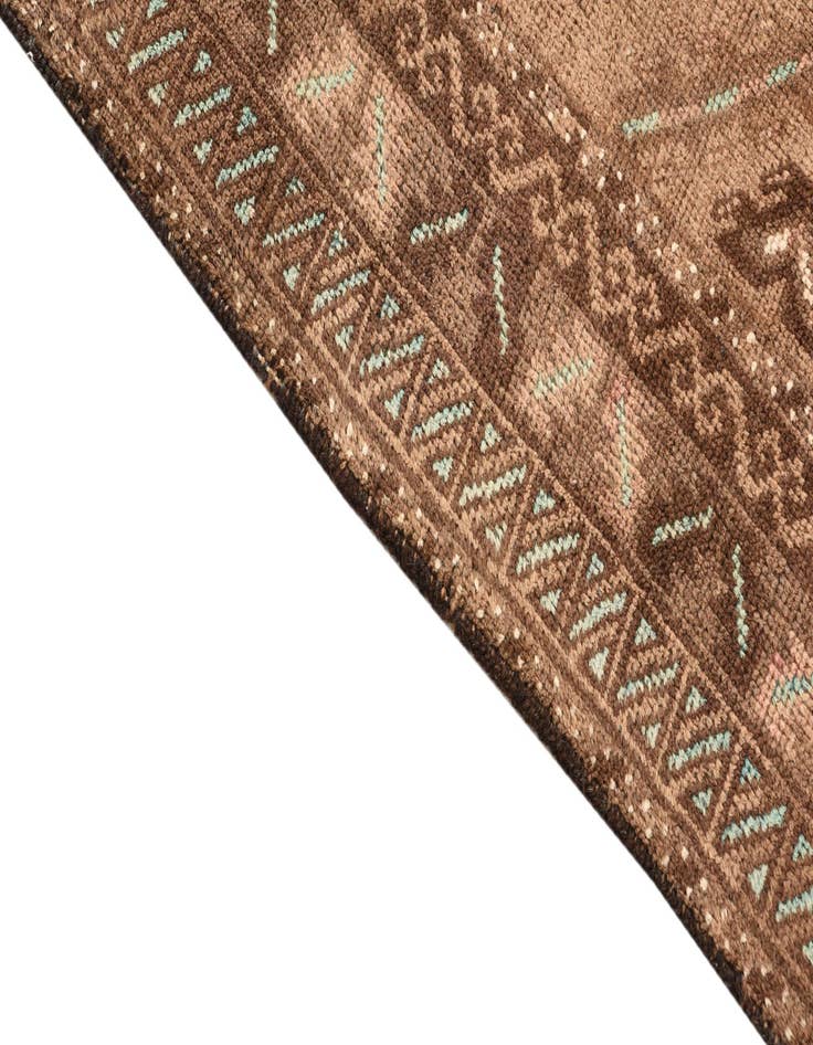 Detail image of 3' 7 x 6' 9 Hand Knotted Balouch Persian Wool Rug