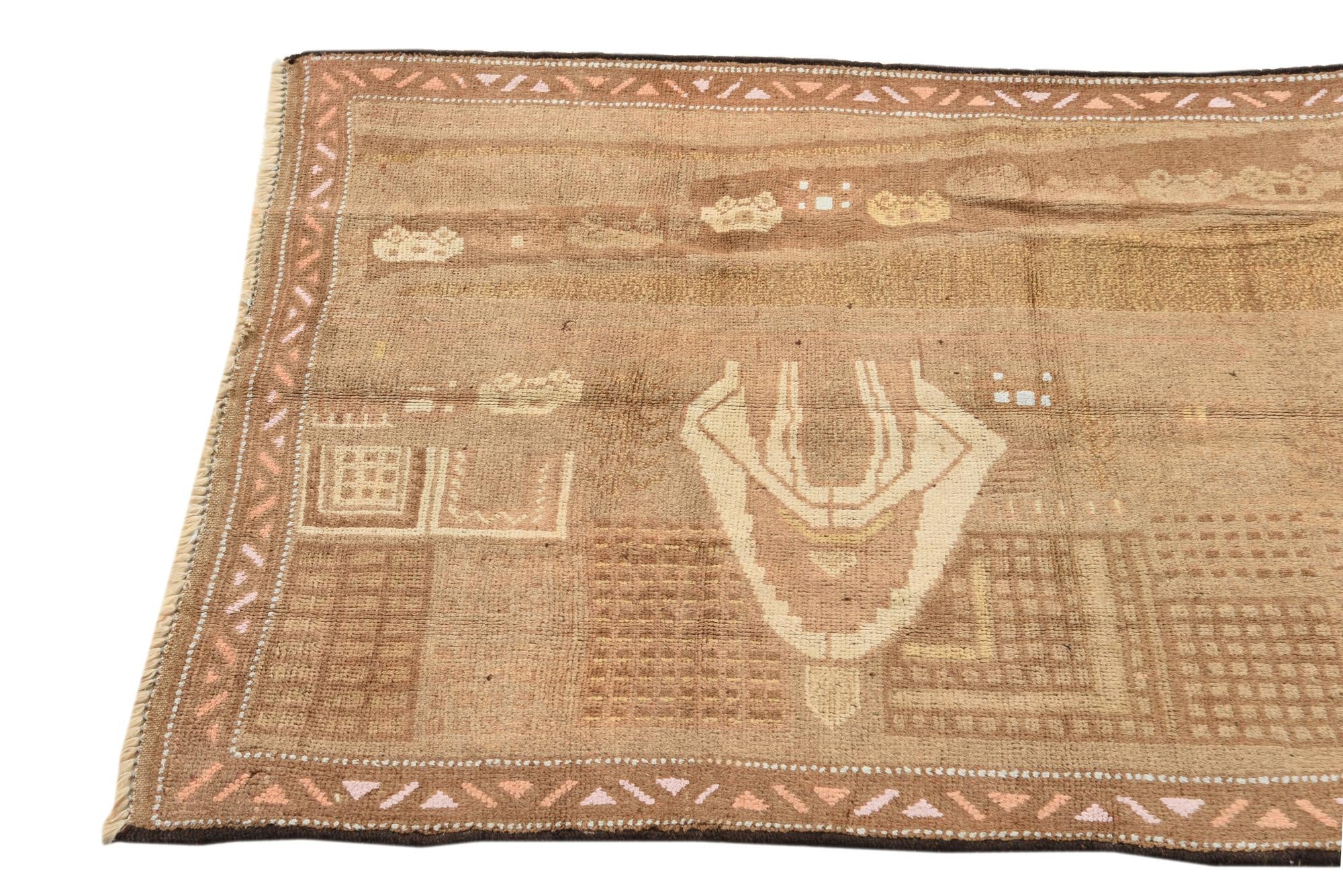 2' 8 x 4' 5 Hand Knotted Balouch Persian Wool Rug