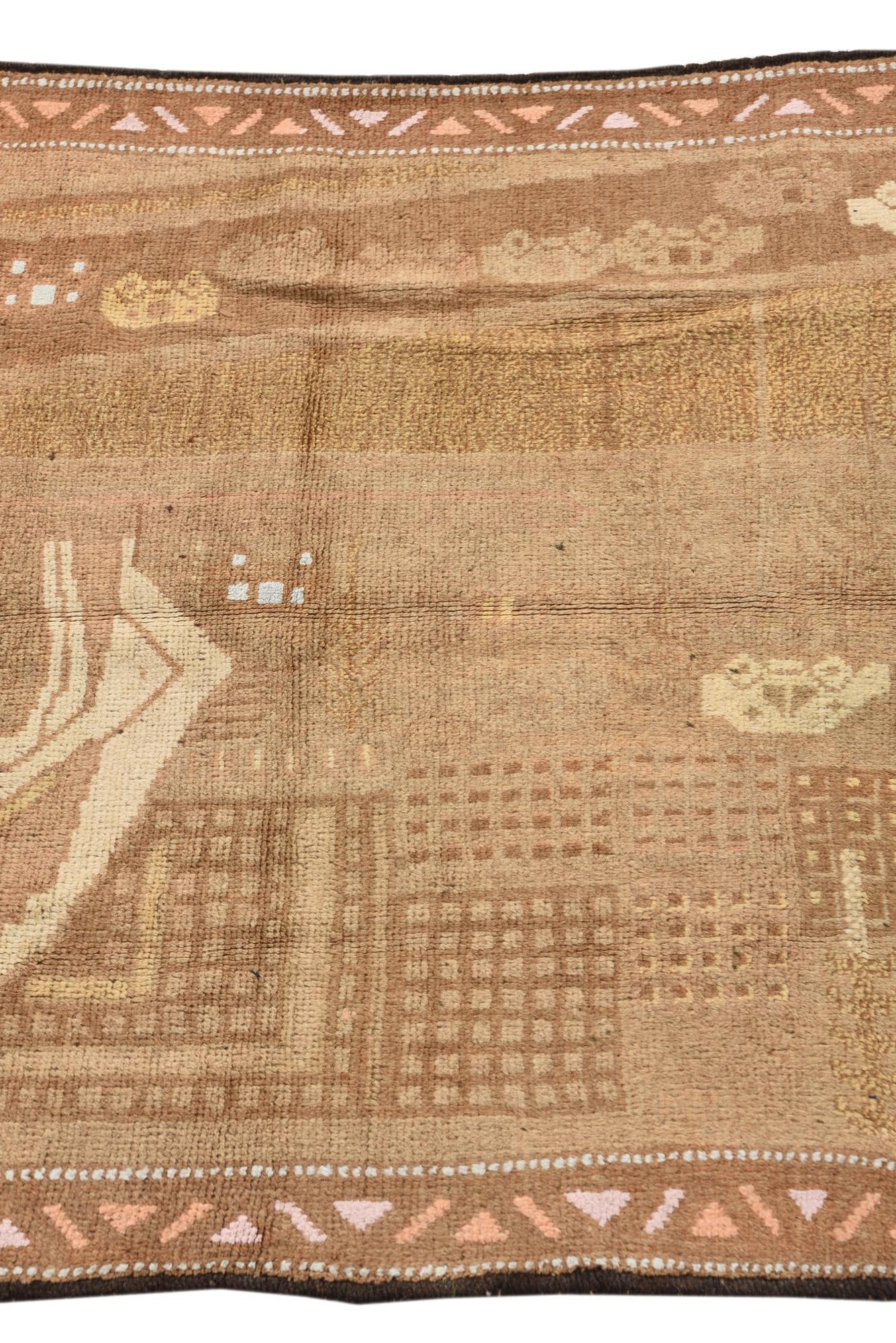 2' 8 x 4' 5 Hand Knotted Balouch Persian Wool Rug