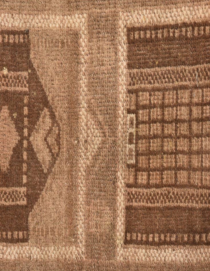 Detail image of 3' 2 x 4' 5  Hand Knotted Balouch Persian Wool Rug