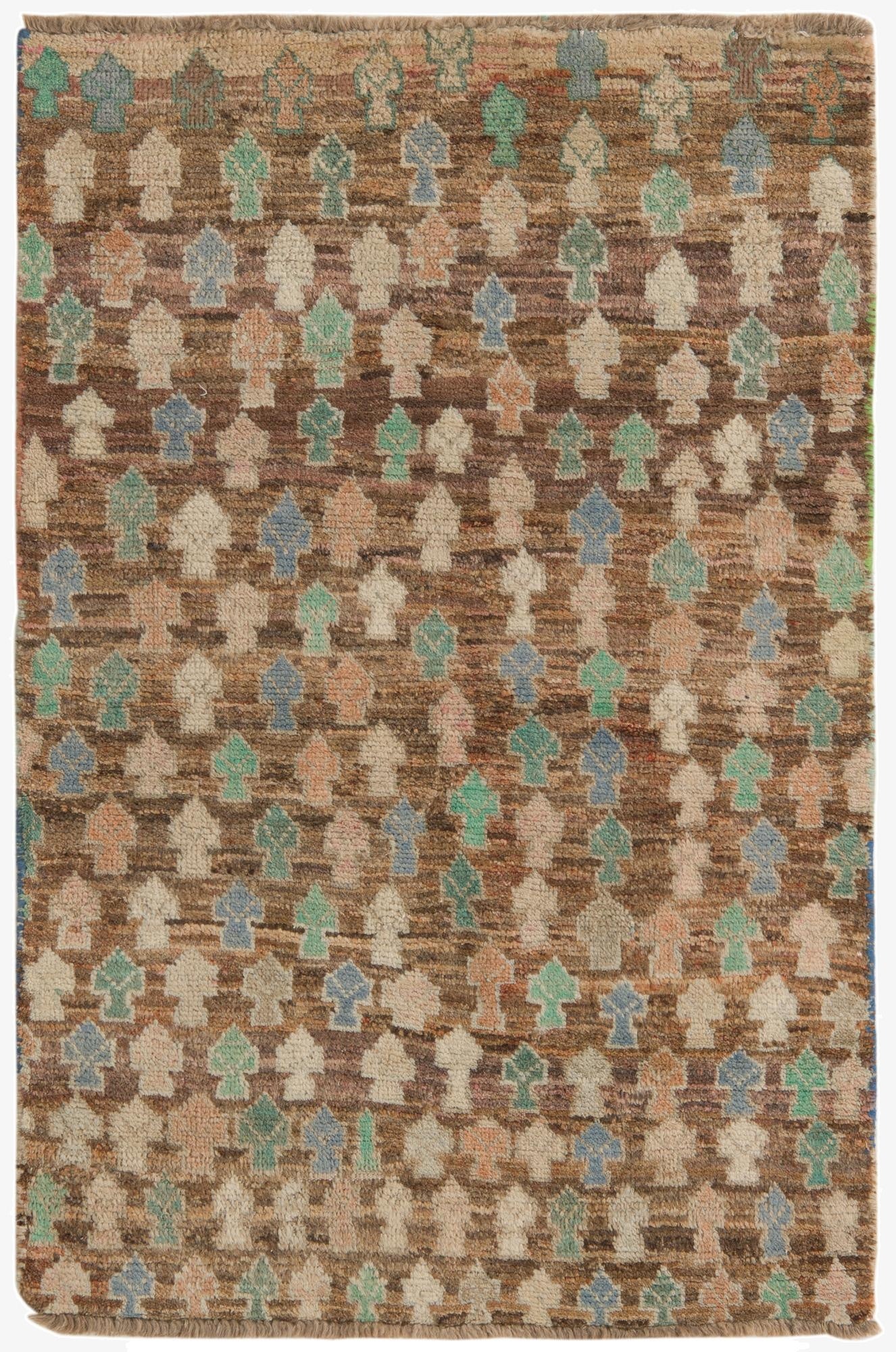 3' x 4' 5  Hand Knotted Balouch Wool Rug