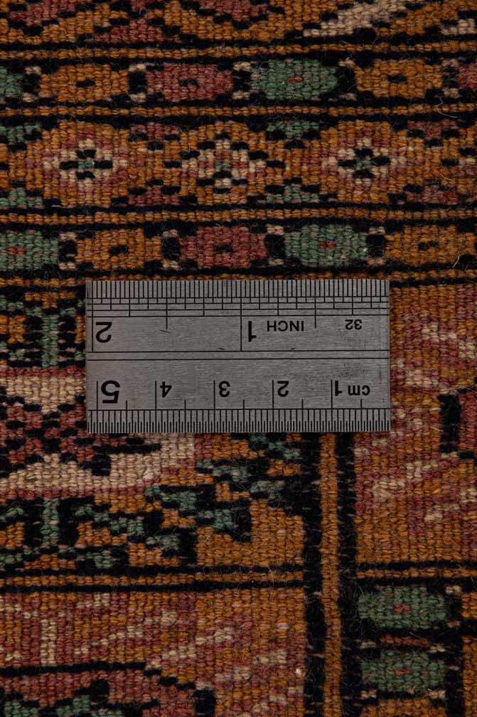 4' 7 x 6' 9 Hand Knotted Bokhara Oriental Wool Rug