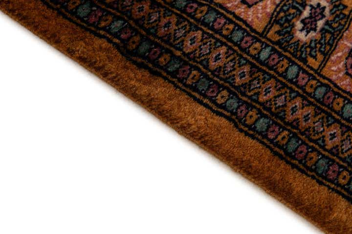 4' 7 x 6' 9 Hand Knotted Bokhara Oriental Wool Rug