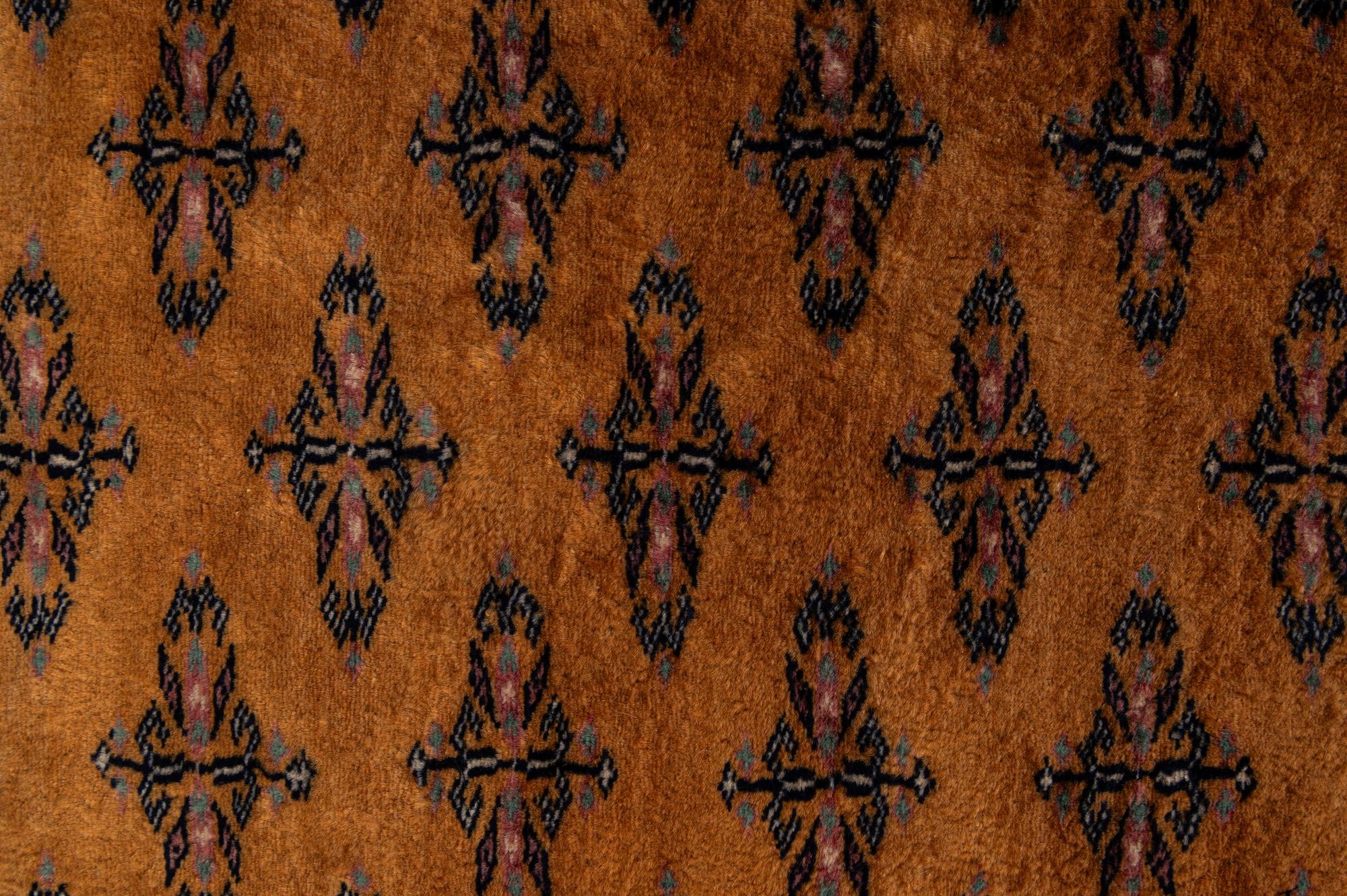 4' 7 x 6' 9 Hand Knotted Bokhara Oriental Wool Rug