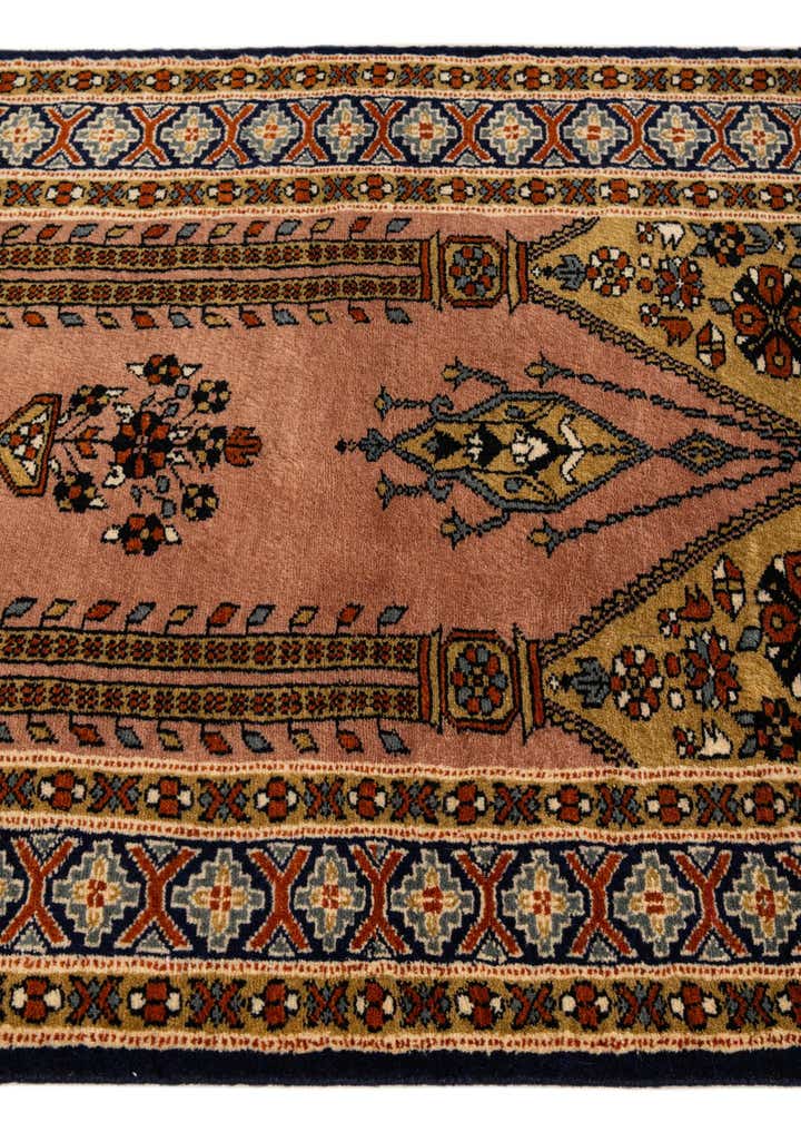 2' 8 x 4' 3 Hand Knotted Bokhara Oriental Wool Rug