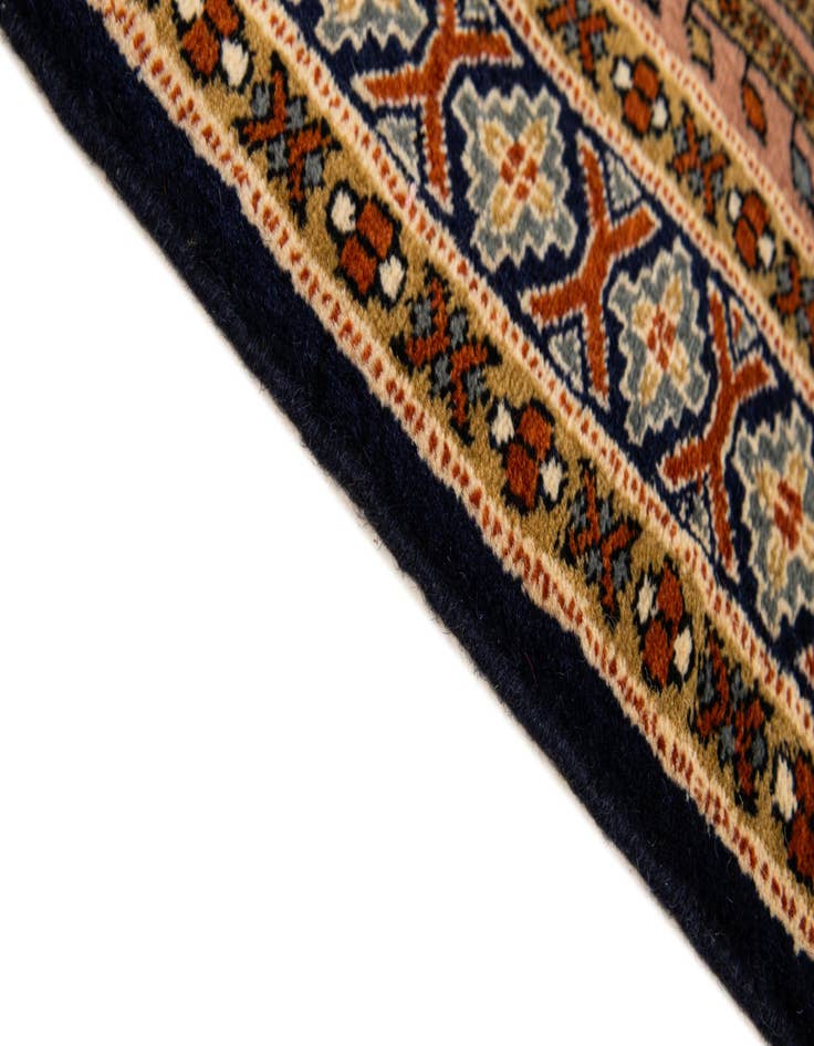 Detail image of 2' 8 x 4' 3  Hand Knotted Bokhara Oriental Wool Rug