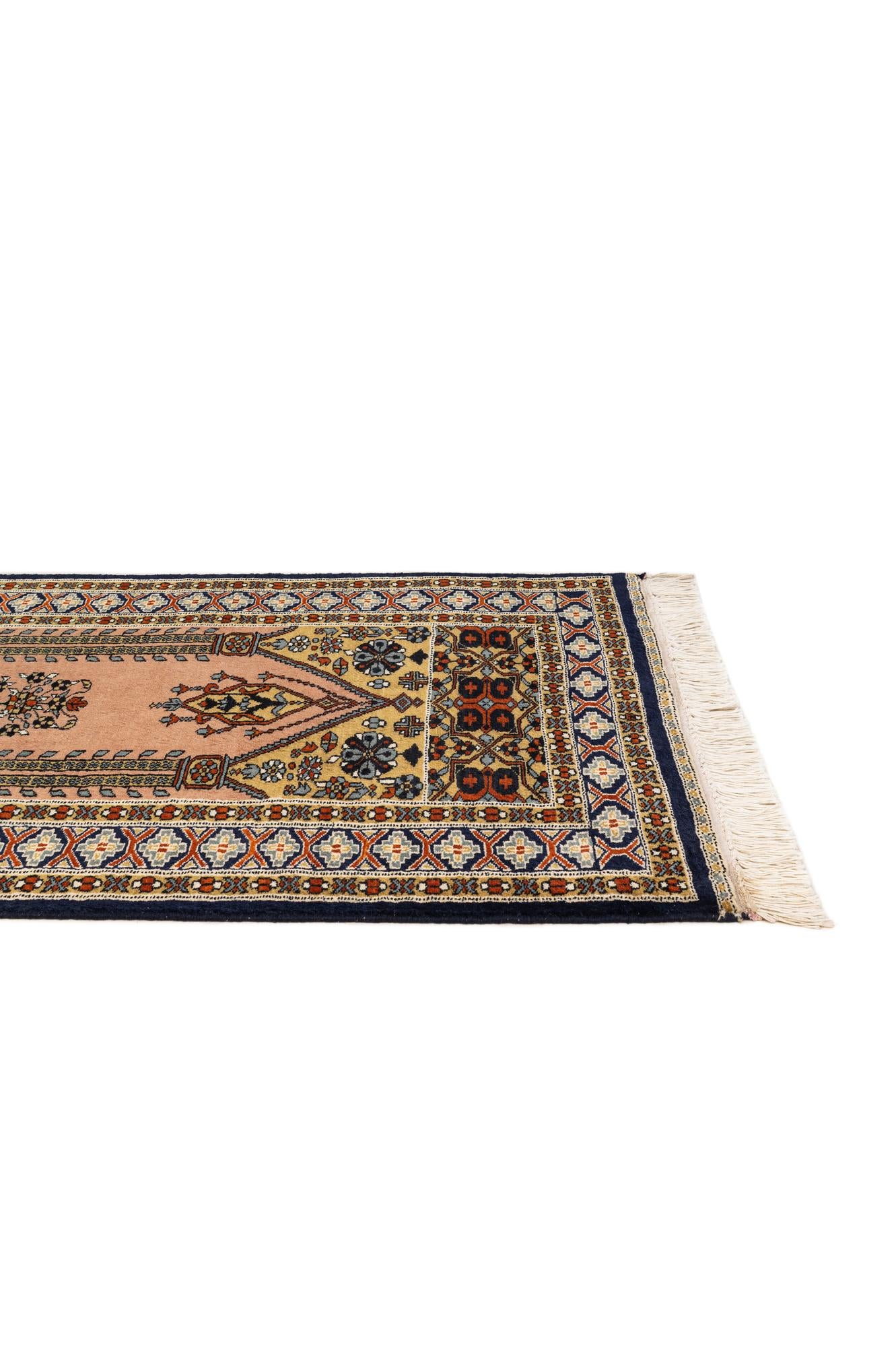 2' 7 x 4' 1 Hand Knotted Bokhara Oriental Wool Rug
