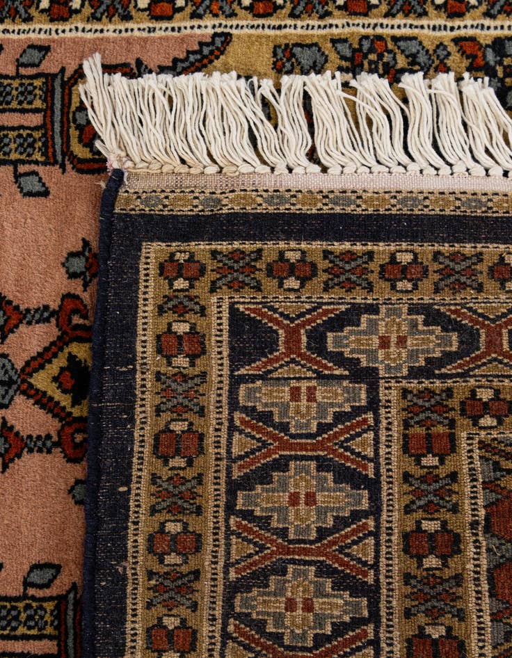 Detail image of 2' 7 x 4' 1  Hand Knotted Bokhara Oriental Wool Rug