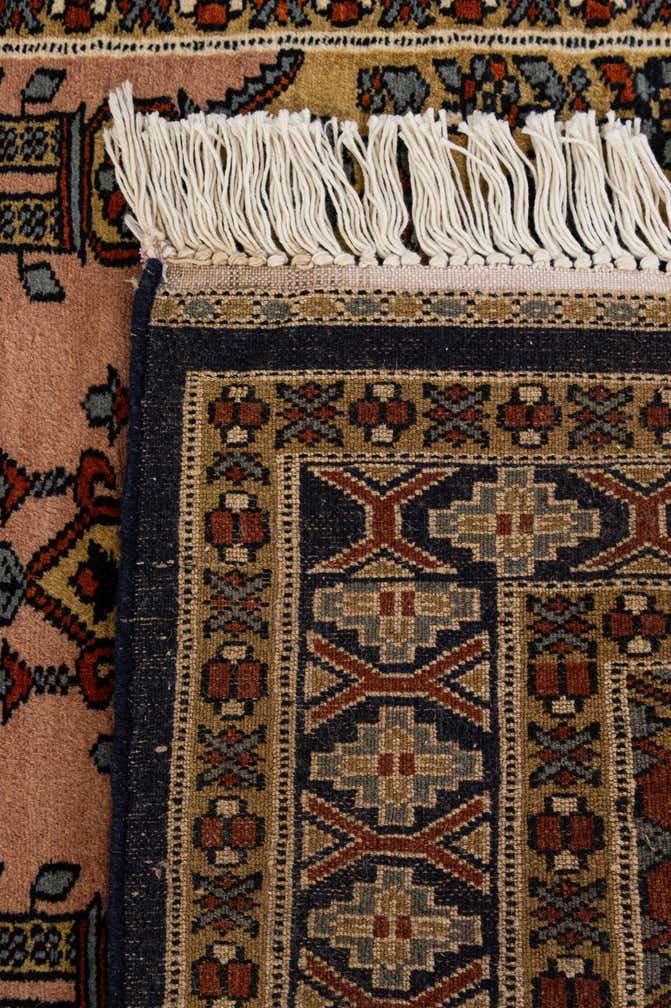2' 7 x 4' 1 Hand Knotted Bokhara Oriental Wool Rug