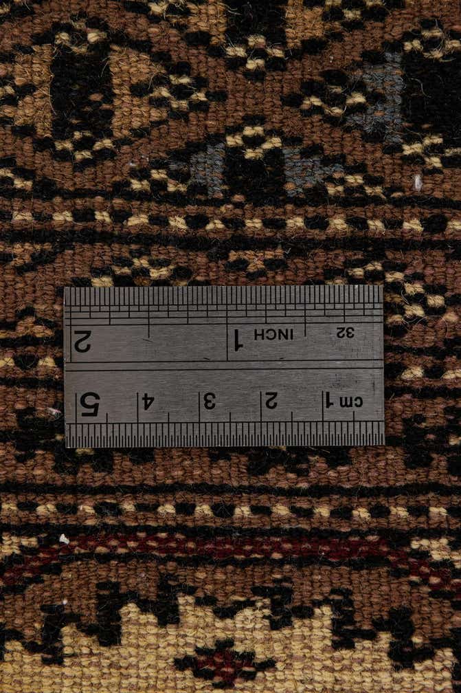 4' 3 x 6' 3 Hand Knotted Bokhara Oriental Wool Rug