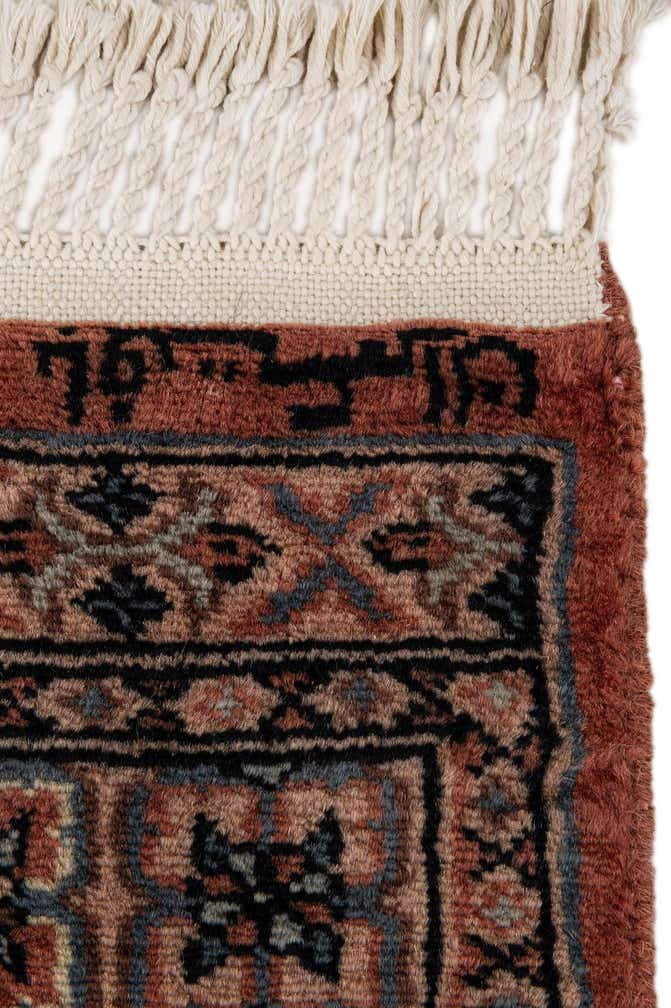 3' 2 x 5' 4 Hand Knotted Bokhara Oriental Wool Rug