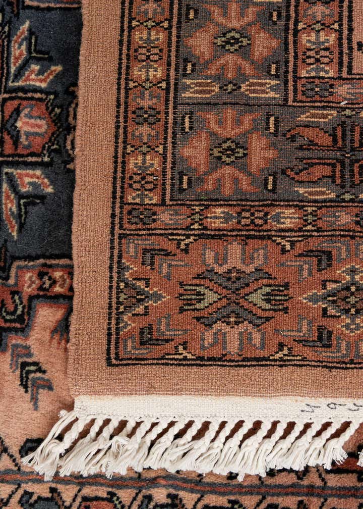 3' 4 x 5' 2 Hand Knotted Bokhara Oriental Wool Rug