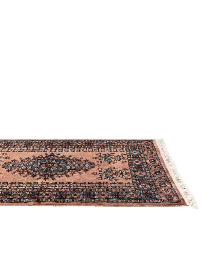 Detail image of 3' 4 x 5' 2 Hand Knotted Bokhara Oriental Wool Rug