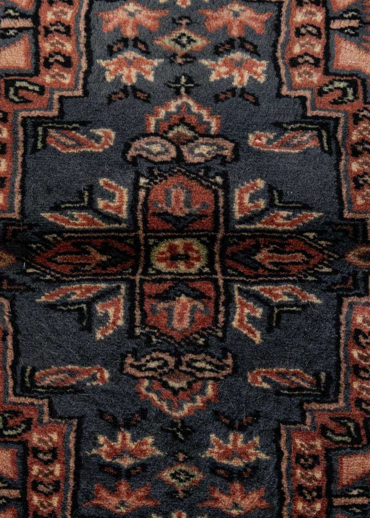 3' 4 x 5' 2 Hand Knotted Bokhara Oriental Wool Rug