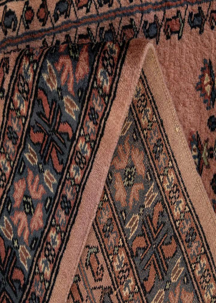 3' 4 x 5' 2 Hand Knotted Bokhara Oriental Wool Rug