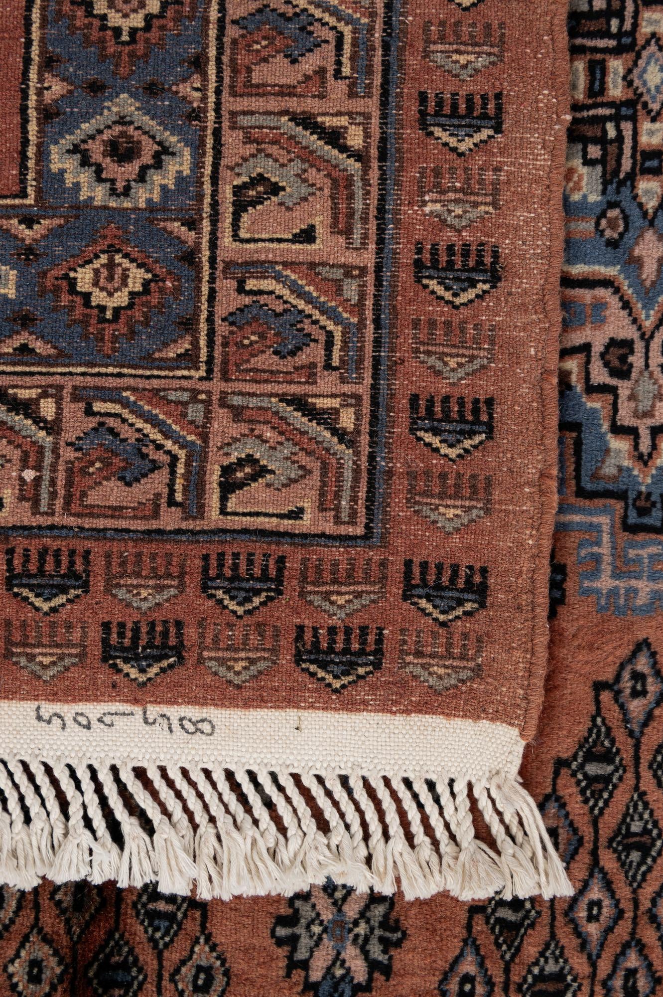 4' 3 x 6' Hand Knotted Bokhara Oriental Wool Rug