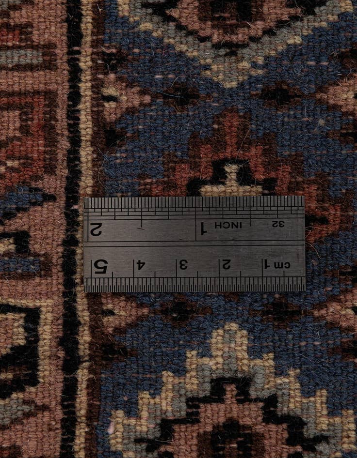 Detail image of 4' 3 x 6'  Hand Knotted Bokhara Oriental Wool Rug