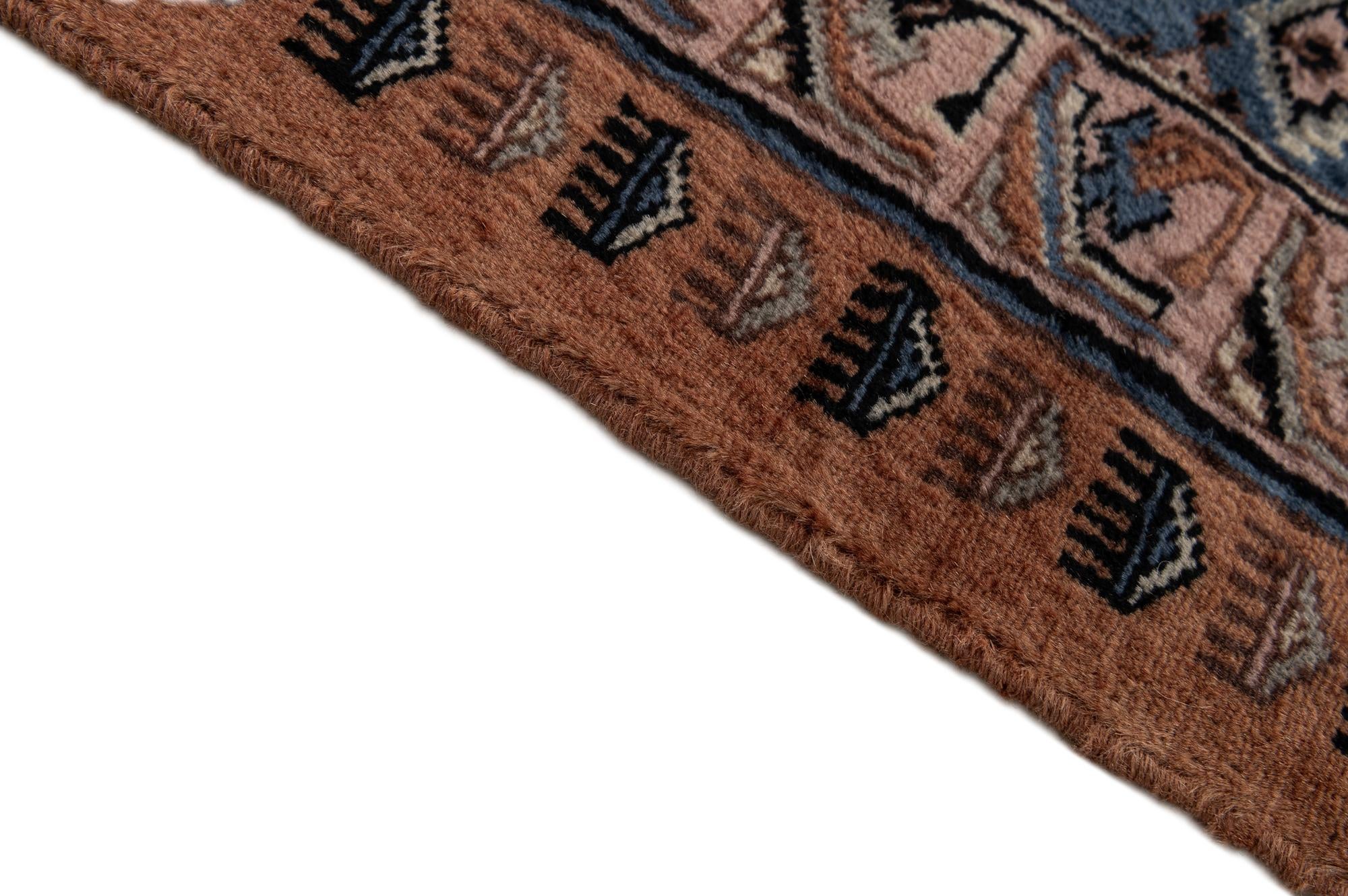 4' 3 x 6' Hand Knotted Bokhara Oriental Wool Rug