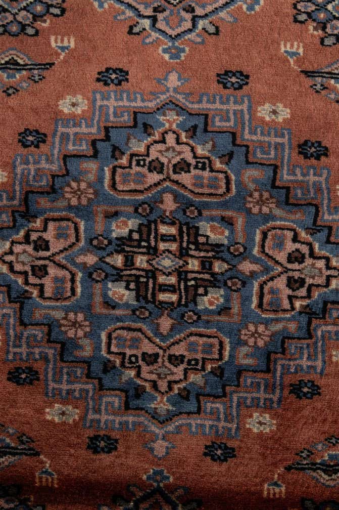 4' 3 x 6' Hand Knotted Bokhara Oriental Wool Rug