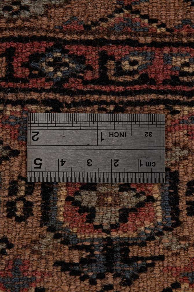 4' 3 x 5' 6 Hand Knotted Bokhara Oriental Wool Rug
