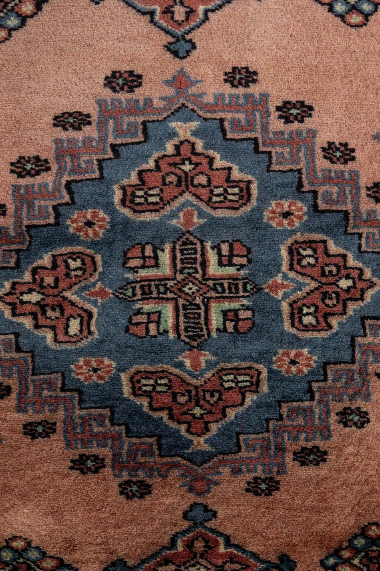 4' 3 x 6' Hand Knotted Bokhara Oriental Wool Rug