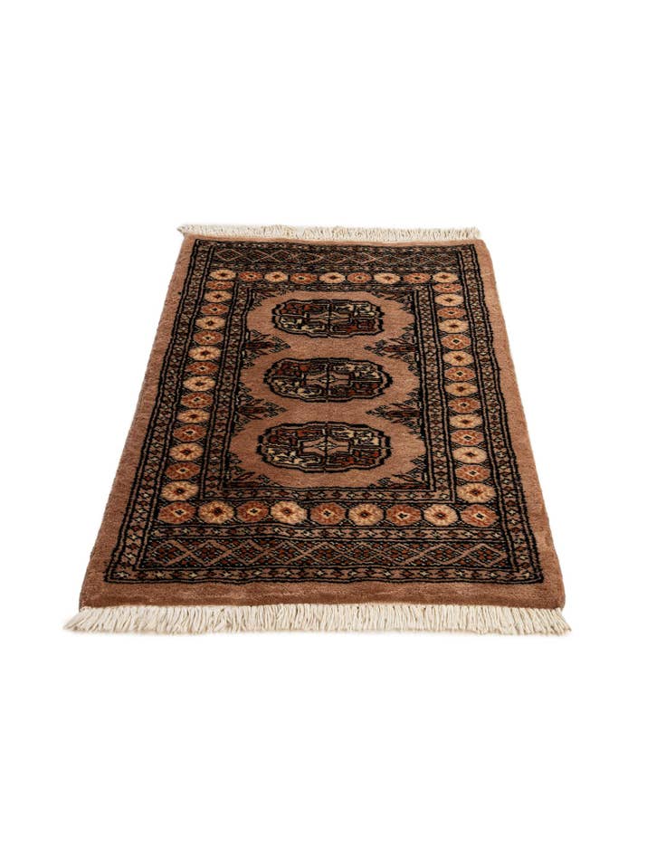Detail image of 65cm x 95cm anudado a mano Bokhara Alfombra Oriental Lana