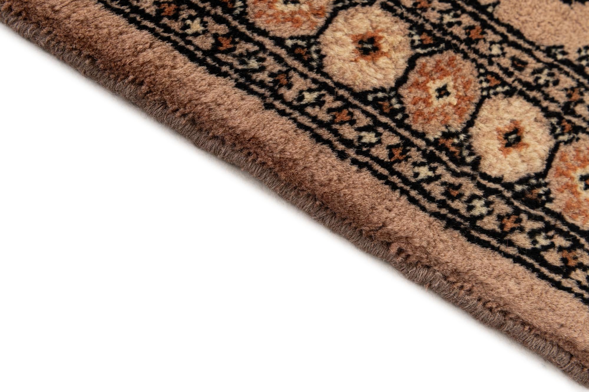 65cm x 95cm anudado a mano Bokhara Alfombra Oriental Lana