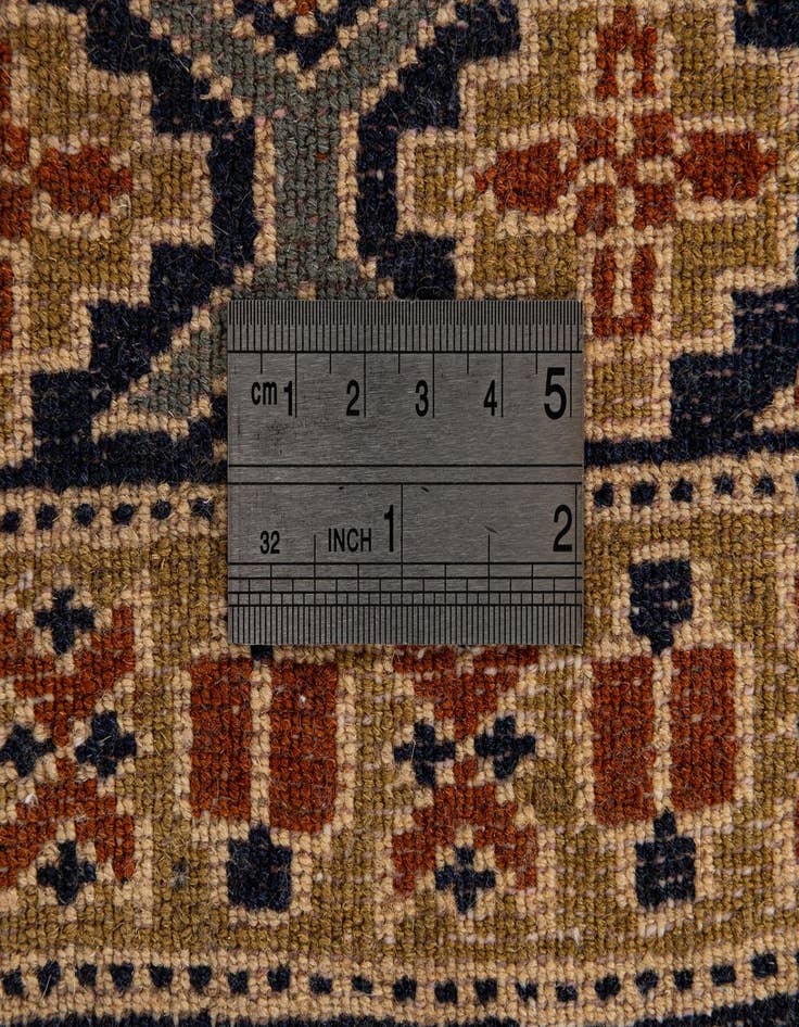 Detail image of 2' 9 x 3' 10  Hand Knotted Bokhara Oriental Wool Rug