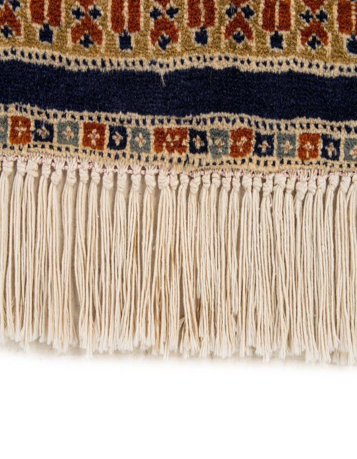 Detail image of 2' 9 x 3' 10  Hand Knotted Bokhara Oriental Wool Rug