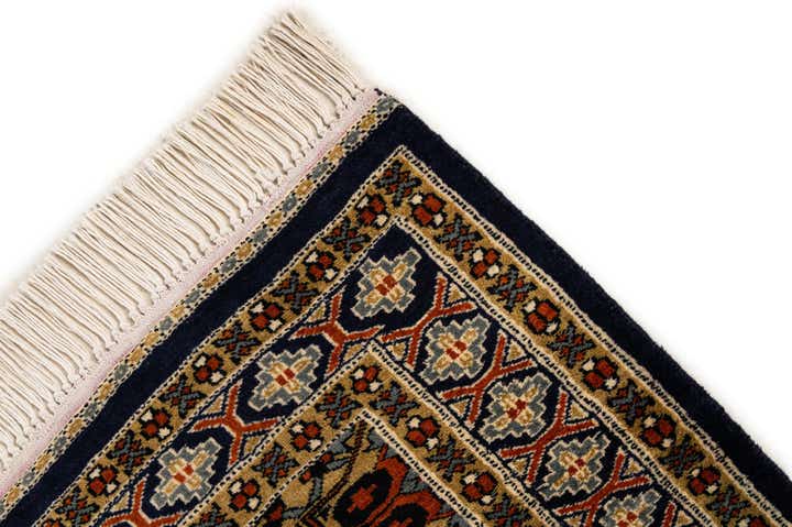 2' 9 x 4' 2 Hand Knotted Bokhara Oriental Wool Rug