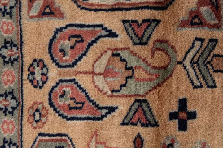 5' 3 x 8' 2 Hand Knotted Bokhara Oriental Wool Rug