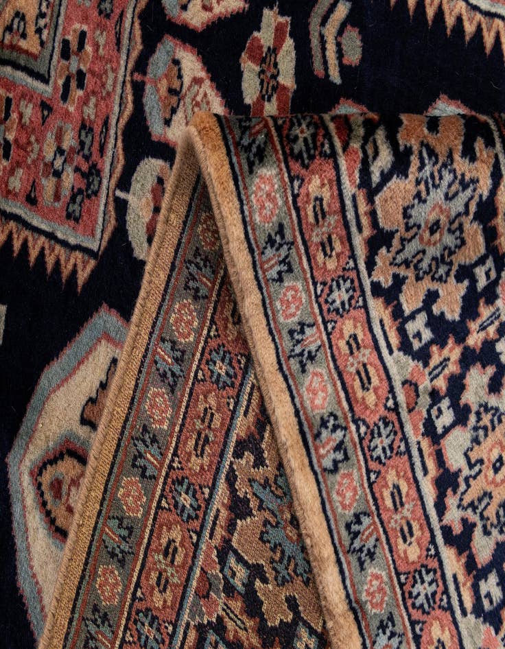 Detail image of 5' 3 x 8' 2  Hand Knotted Bokhara Oriental Wool Rug