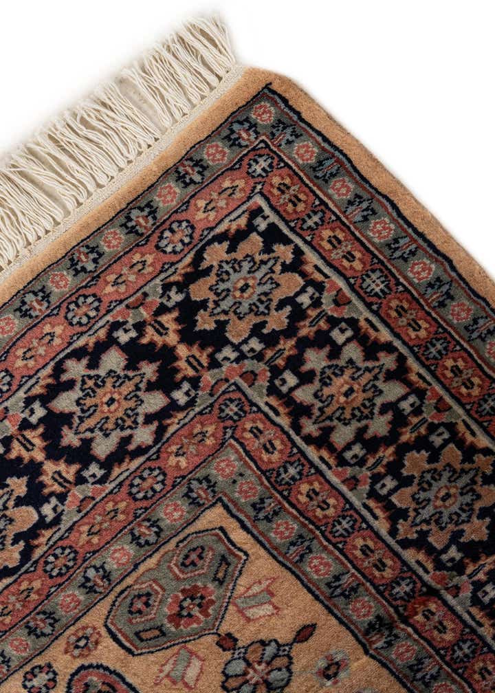 5' 3 x 8' 2 Hand Knotted Bokhara Oriental Wool Rug