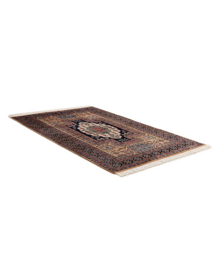 5' 3 x 8' 2 Hand Knotted Bokhara Oriental Wool Rug