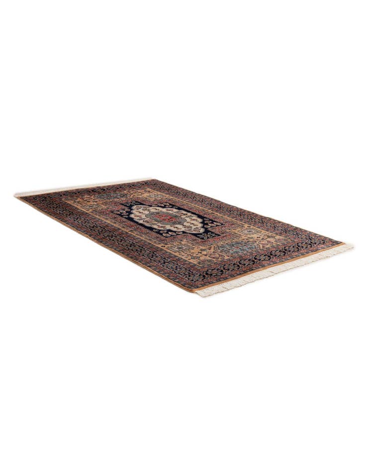 Detail image of 5' 3 x 8' 2 Hand Knotted Bokhara Oriental Wool Rug