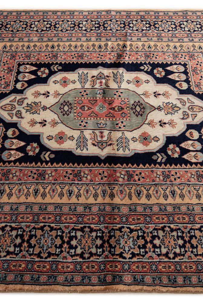 5' 3 x 8' 2 Hand Knotted Bokhara Oriental Wool Rug