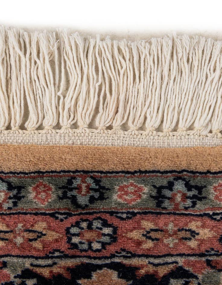 Detail image of 5' 3 x 8' 2  Hand Knotted Bokhara Oriental Wool Rug