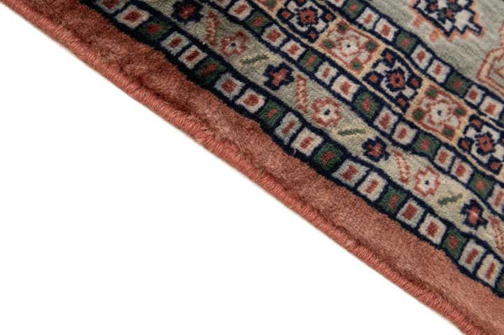 5' 4 x 8' 8 Hand Knotted Bokhara Oriental Wool Rug