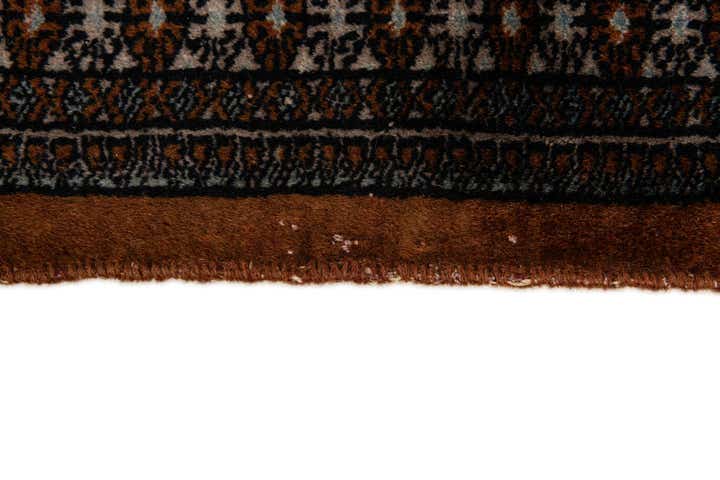 3' 9 x 5' 11 Hand Knotted Bokhara Oriental Wool Rug