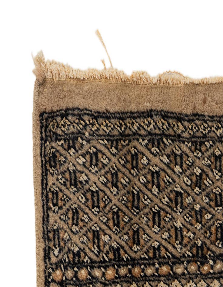 Detail image of 8' 3 x 11' 1  Hand Knotted Bokhara Oriental Rug