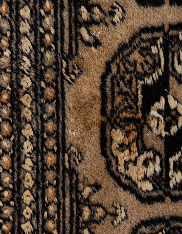 Detail image of 8' 3 x 11' 1  Hand Knotted Bokhara Oriental Rug