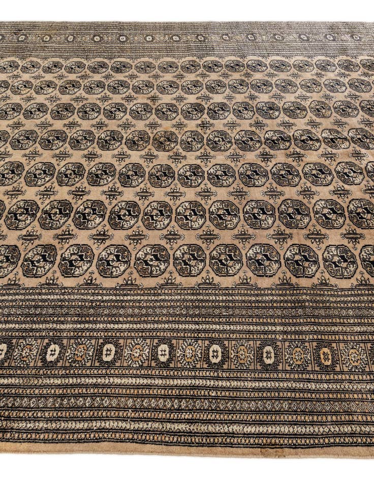 Detail image of 8' 3 x 11' 1  Hand Knotted Bokhara Oriental Rug